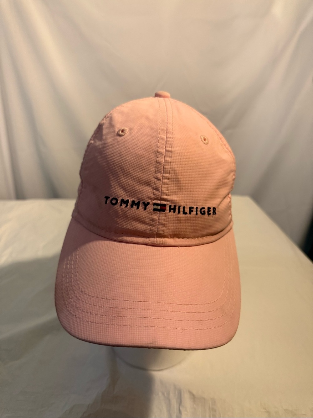 Tommy Hilfiger Kids Light Pink Cap with Embroidered Logo